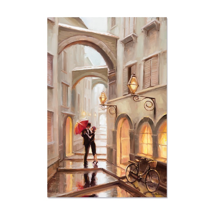 Картина на платно Романтична Двойка, 60 x 90 см