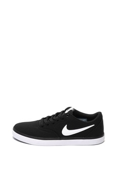 Nike, Pantofi sport de panza, cu detalii contrastante SB Check Solar Nike, Pantofi sport de panza, cu detalii contrastante SB Check Solar