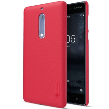 Husa Nokia 5 Nillkin Frosted Shield - rosu Husa Nokia 5 Nillkin Frosted Shield - rosu
