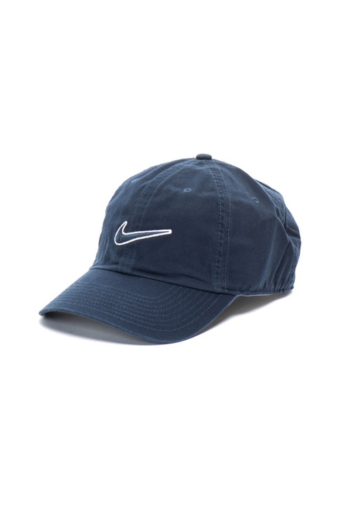 Nike, Sapca unisex de baseball cu broderie logo, Albastru inchis