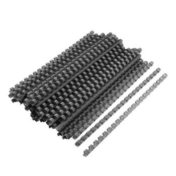 Spire de plastic Fellowes, 8 mm, 100 bucati/set, negru Spire de plastic Fellowes, 8 mm, 100 bucati/set, negru