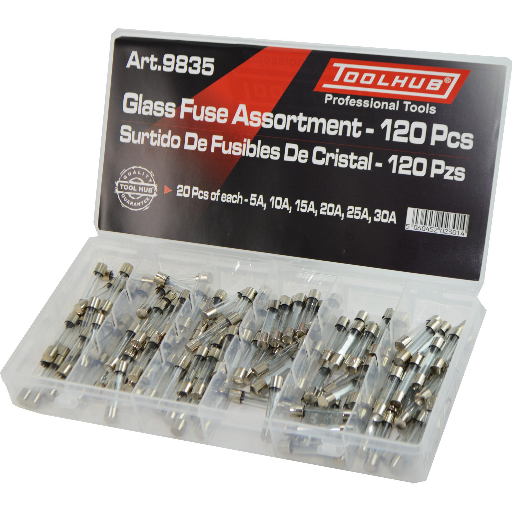 Trusa cu sigurante din sticla