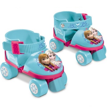 Patine cu rotile si echipament de protectie Frozen marime 22-29 Patine cu rotile si echipament de protectie Frozen marime 22-29