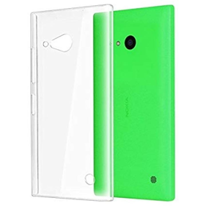 Силиконов гръб Omni Ultra за Nokia Lumia 730, Прозрачен