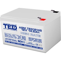 acumulator stationar vrla agm 12v 145ah high rate f2 t2 ted electric etans ups back-up imagen 16_0_
0