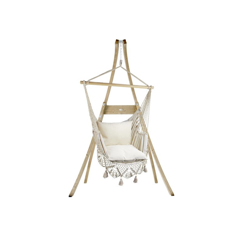 Set hamac Koala, Bumbac/Lemn, Bej