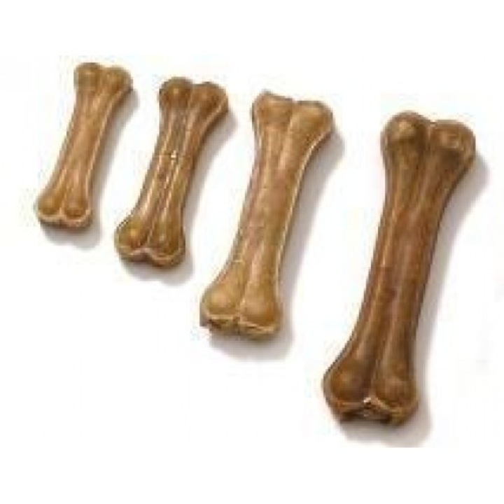Recompensa catei, Oase din piele de vitel Anipro 60-65g, 16 cm, 20 buc