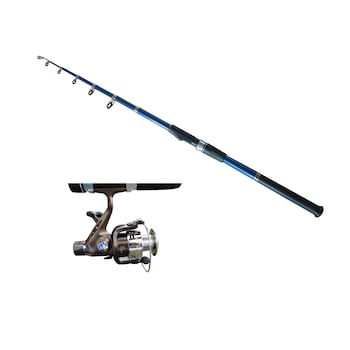 Lanseta telescopica din carbon de 3.6 m greutate 350 g si mulineta 3000 RD, putere aruncare 30-60 g Lanseta telescopica din carbon de 3.6 m greutate 350 g si mulineta 3000 RD, putere aruncare 30-60 g