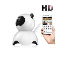 Set Baby Monitor Wireless BabyToy™ AR18 , monitorizare video audio bebelusi , vedere nocturna, sunet bidirectional, functie push to talk, rotire automata, FullHD 1920*1080, camera 2.0 MP, senzor miscare, alb + bratara cadou + sticker "bebe supravegheat"