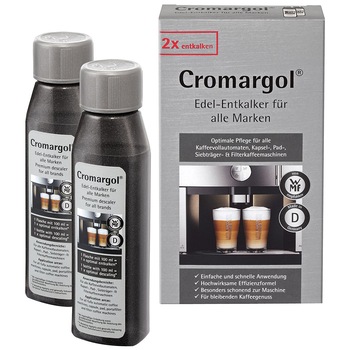 Decalcifiant pentru aparatele de cafea WMF Cromargol 2x100ml Decalcifiant pentru aparatele de cafea WMF Cromargol 2x100ml