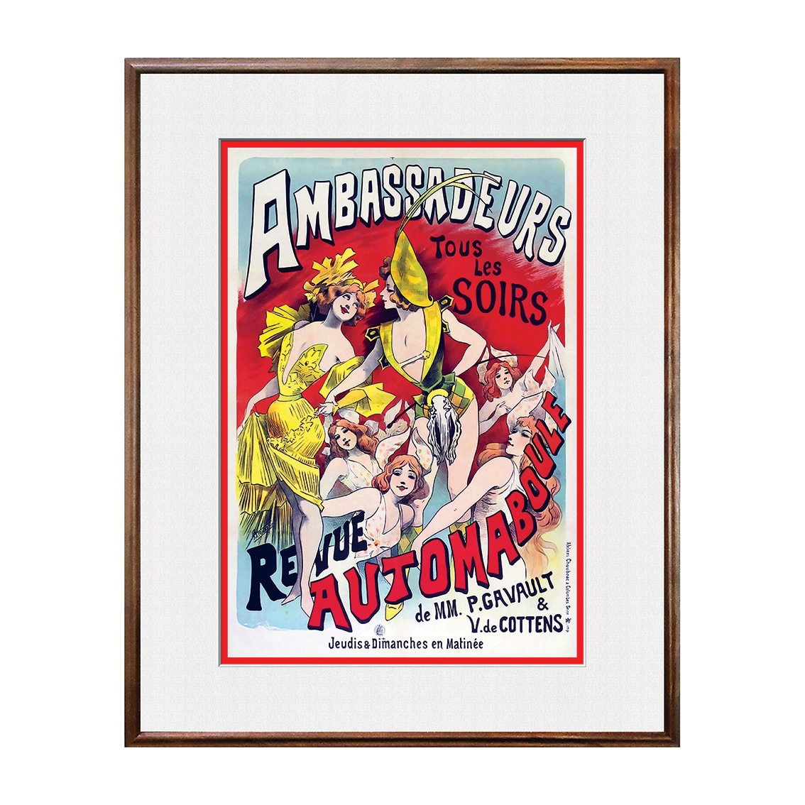 Tablou Poster, Vintage ADS - VTP-212, 40 x 50 cm