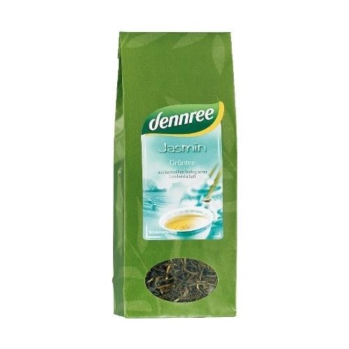 Ceai Ecologic Verde cu Iasomie Dennree 100gr