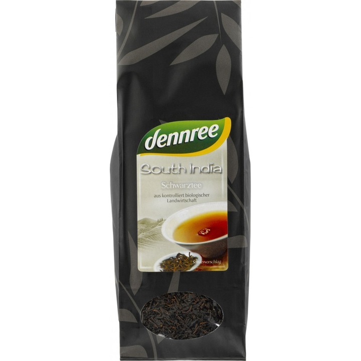 Ceai negru India bio, 100g, Dennree
