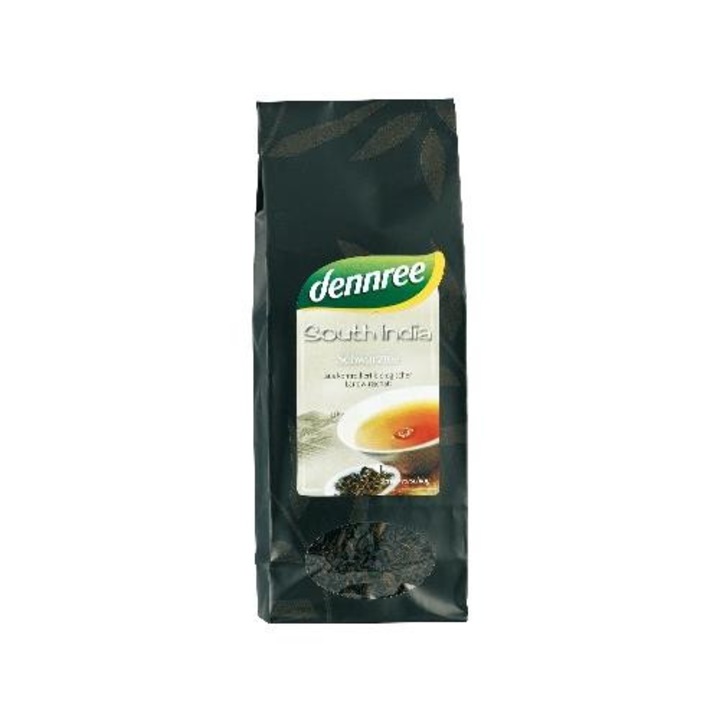 Органичен черен чай Dennree, 100 гр