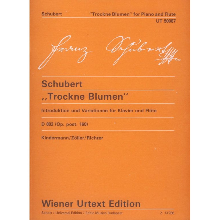 Schubert, Franz: Trockne Blumen
