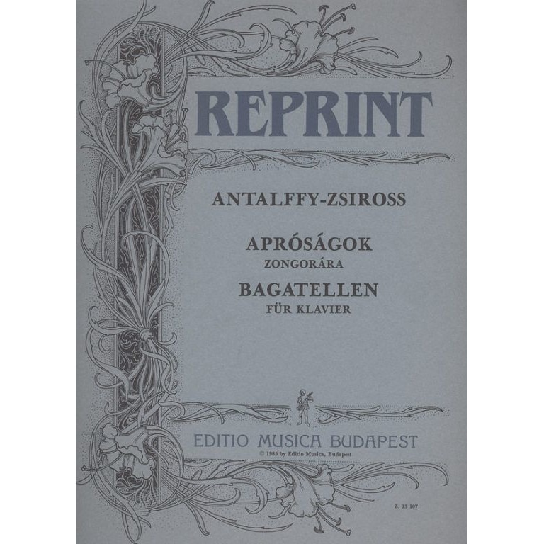 Antalffy-Zsiross Dezső: Bagatelles