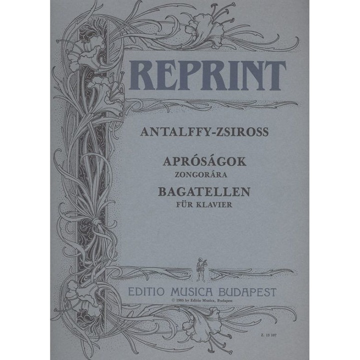 Antalffy-Zsiross Dezső: Bagatelles