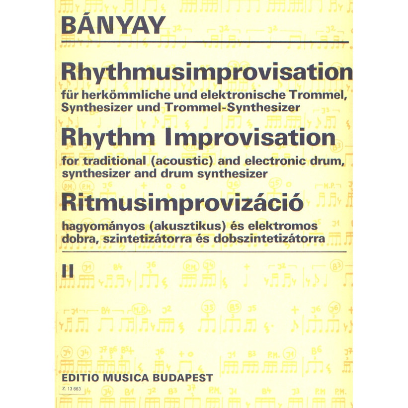 Bányay Lajos: Rhythm Improvisation 2 for traditional and electronic drum,synthesizer and drum synthesizer