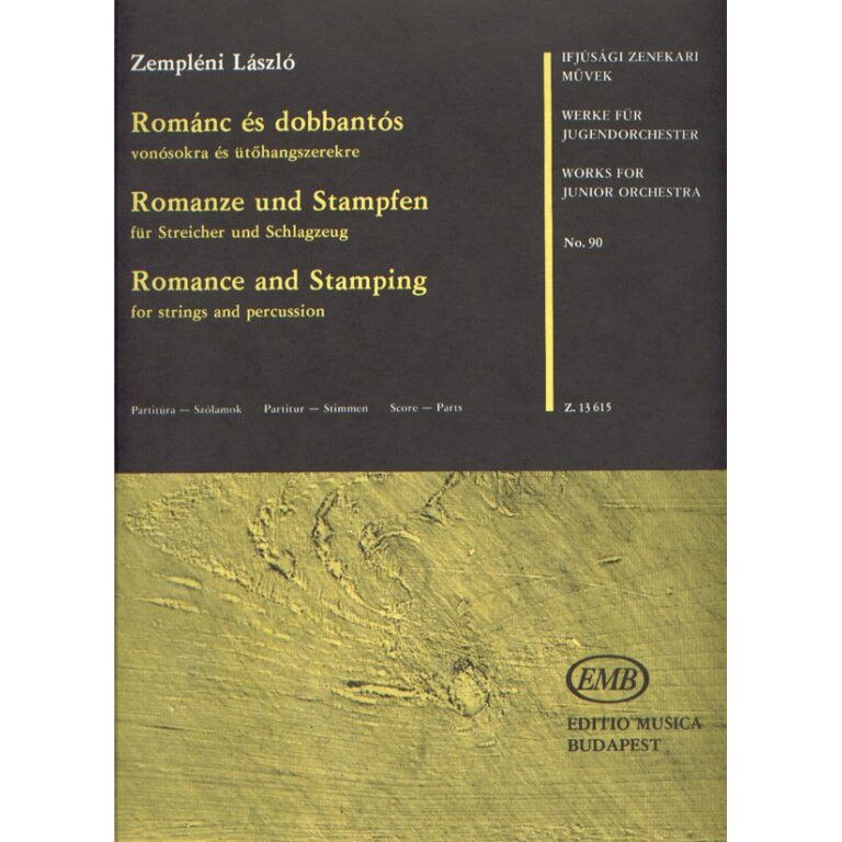 Zempléni László: Romance and Stamping for strings and percussion