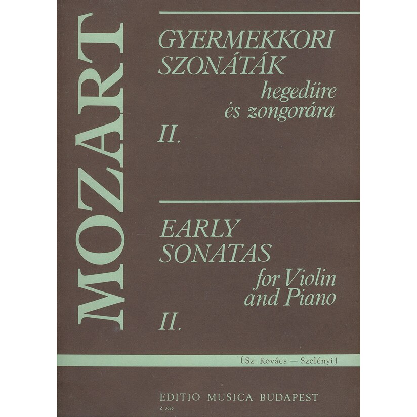 Mozart, Wolfgang Amadeus: Early Sonatas 2