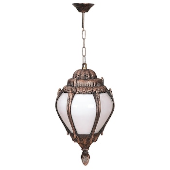 Pendul Avonni BFE-68199-BKR, 1x 60 W ,E27, Maro Pendul Avonni BFE-68199-BKR, 1x 60 W ,E27, Maro