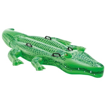 Saltea gonflabila pentru apa S-Summer, model crocodil gigant, 168x86 cm Saltea gonflabila pentru apa S-Summer, model crocodil gigant, 168x86 cm