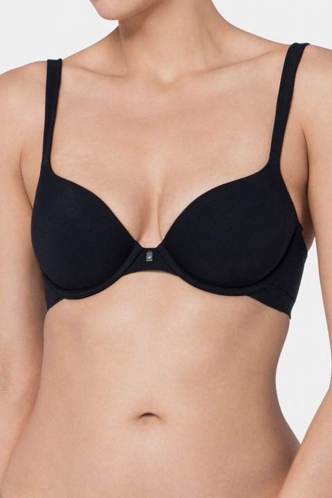 Sutien, Triumph Body Make-Up Cotton Touch WHP, Negru