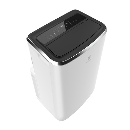 Aparat de aer conditionat mobil Electrolux EXP26U338CW, 9000 BTU, Clasa A, Filtru anti-bacterian, Filtru Anti-Allergy Pollen, Timer, auto-restart, Telecomanda, Dezumidificare