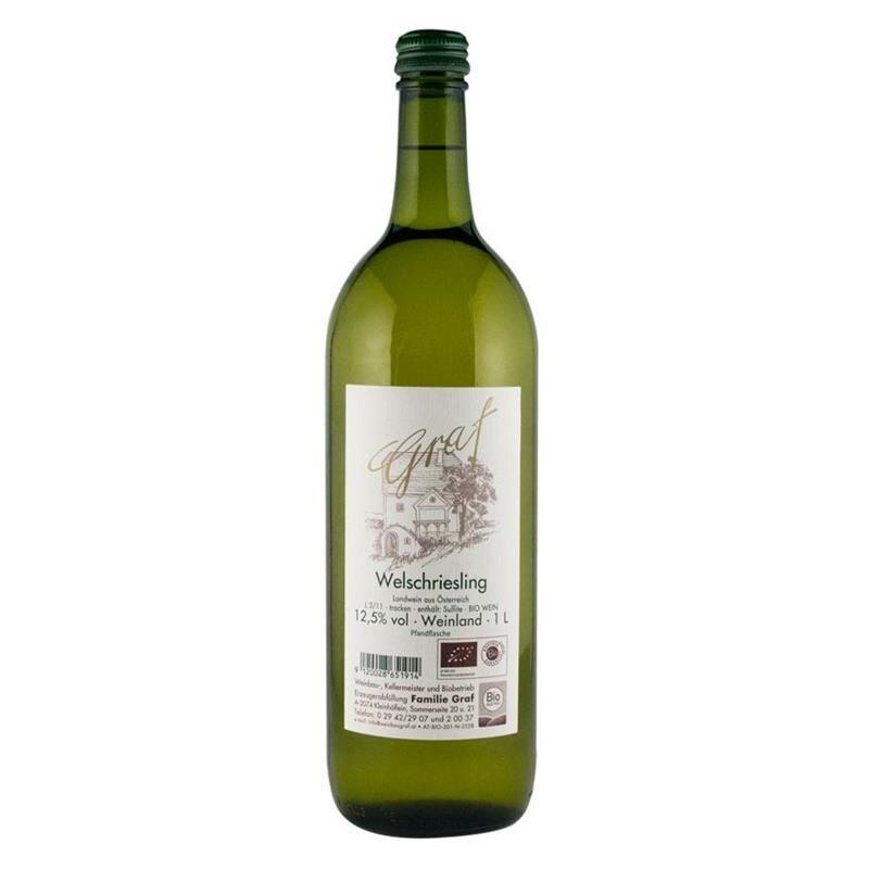 Vin Alb Welschriesling Bio Graf 1L