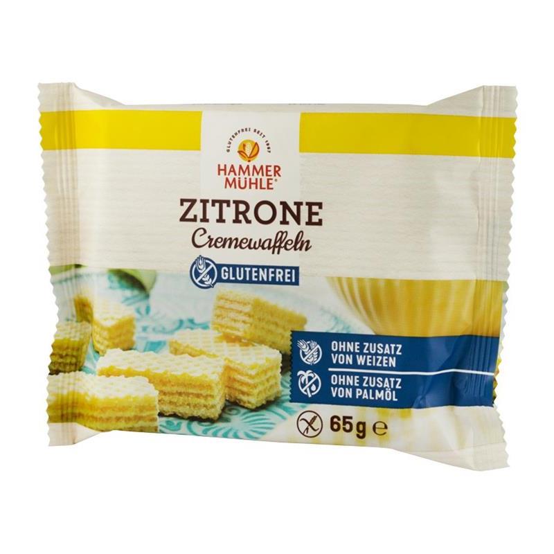 Napolitane cu Crema de Lamaie 65gr Hammer Muhle