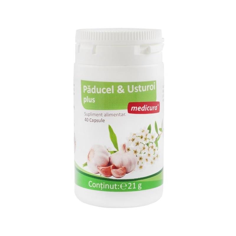 Supliment Paducel si Usturoi Plus 40cps Medicura