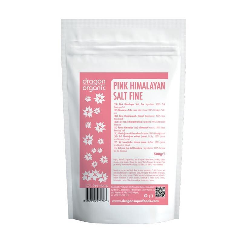 Sare Roz de Himalaya Fina Dragon Superfoods 500gr