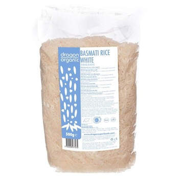 Orez Basmati Alb Bio Dragon Superfoods 500gr Orez Basmati Alb Bio Dragon Superfoods 500gr