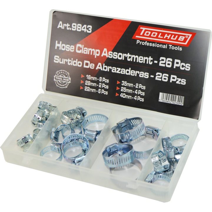 Trusa cu coliere pentru furtun