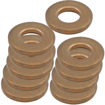 Set 10 saibe M13.85 x 7.3 x 1.4mm din cupru pentru injectoare diesel Common Rail Set 10 saibe M13.85 x 7.3 x 1.4mm din cupru pentru injectoare diesel Common Rail