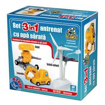 Joc Edu Science D-Toys, Set 3 in 1 Joc Edu Science D-Toys, Set 3 in 1