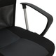 Scaun de birou ergonomic Kring New Fit, mesh + PU, Negru