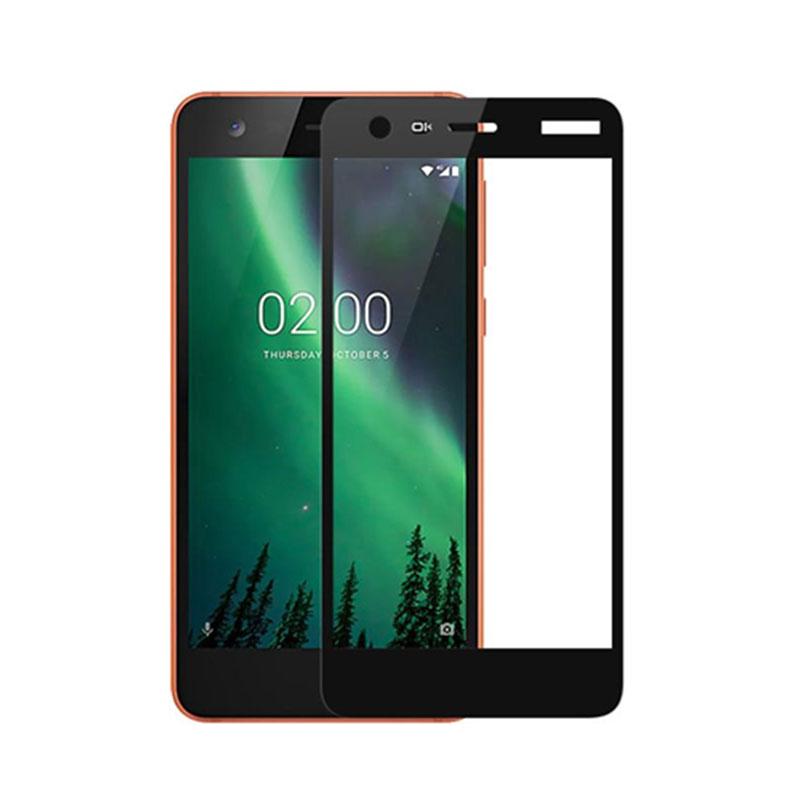 Folie de protectie Nokia 2, Folie sticla securizata 3D Negru, FULL SCREEN,Tempered Glass, Antisoc, Viceversa