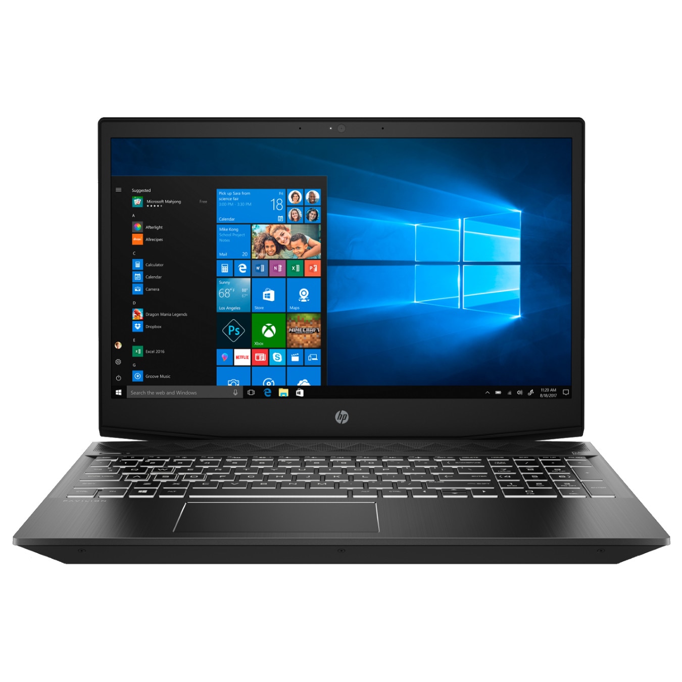 Лаптоп HP Pavilion Power 15-cx0001nu