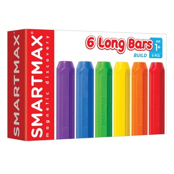 Joc magnetic, SmartMax - Set de 6 bare lungi Joc magnetic, SmartMax - Set de 6 bare lungi