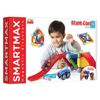 Joc magnetic, SmartMax - Pista cu vehicule Joc magnetic, SmartMax - Pista cu vehicule
