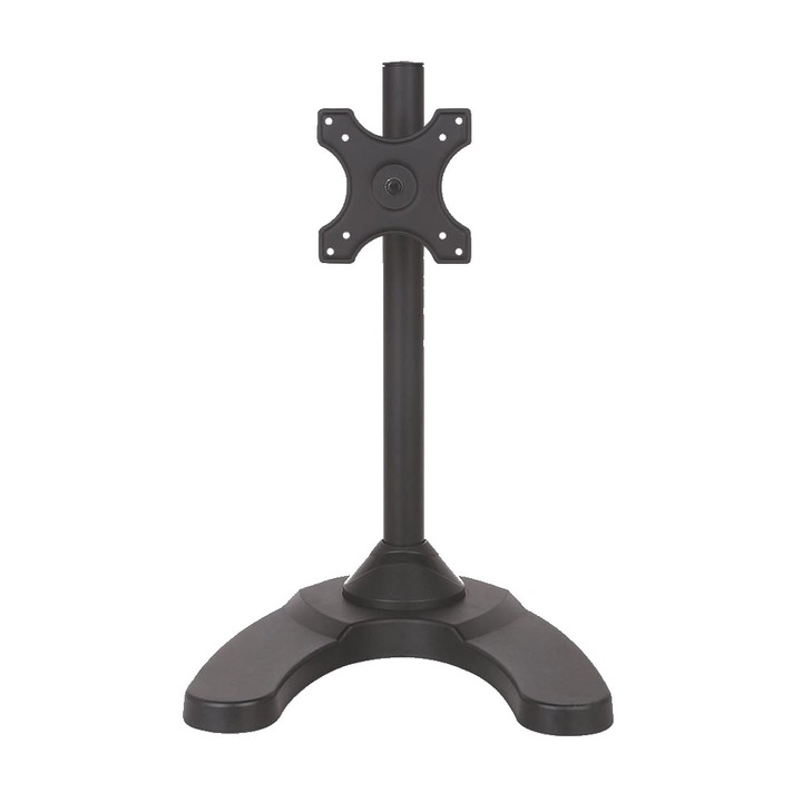 Стойка за бюро Techly, LCD/LED, VESA, 13"-27", регулируема, 10 кг