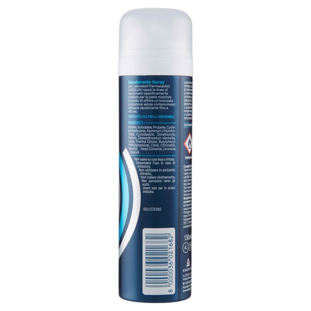 Infasil Deo Spray Fresh Dynamo – 150 Ml, Mit 2C Molekül Technologie, Absorbiert Gerüche, 24h Frische, Ohne Alkohol, Klinisch Getestet