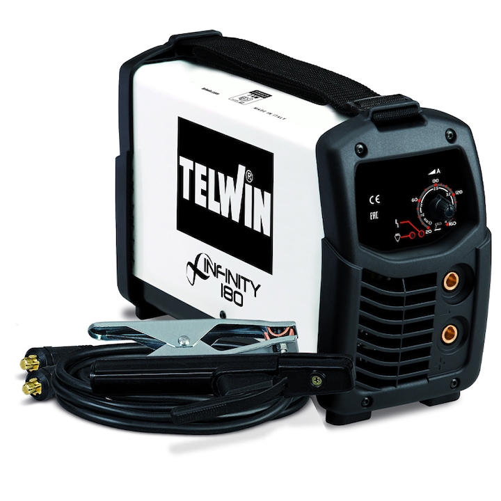 Invertor sudura TELWIN, 160A 230V, INFINITY 180 cu accesorii