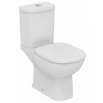 Vas WC complet echipat, evacuare orizontala Ideal Standard Tempo 36x66 cm Vas WC complet echipat, evacuare orizontala Ideal Standard Tempo 36x66 cm