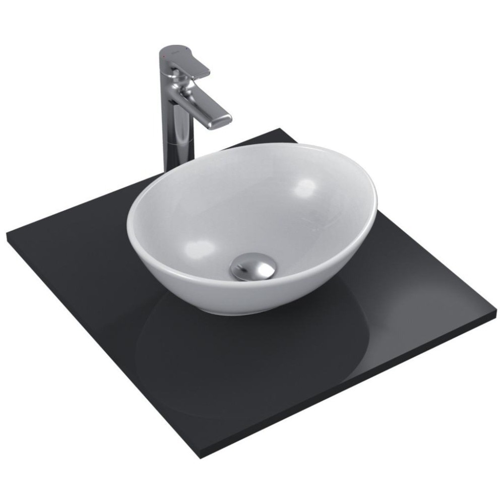 Lavoar oval Ideal Standard Strada, dimensiuni 410x340 mm, montaj pe blat