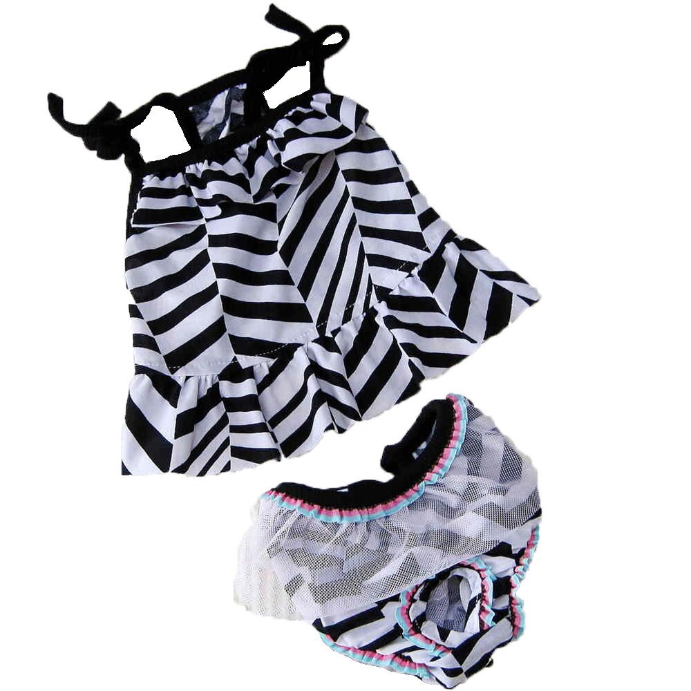 Rochita Meiqi Collection MQ-02130, 25-29 cm, Alb-Negru