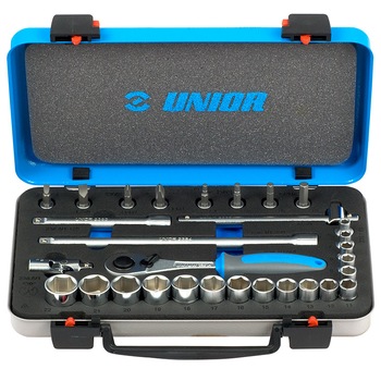 Trusa Unior capete chei tubulare 3/8 Trusa Unior capete chei tubulare 3/8