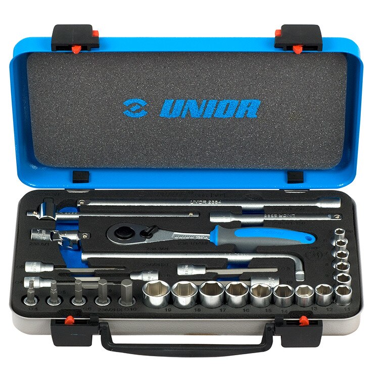 Trusa Unior capete chei tubulare 3/8