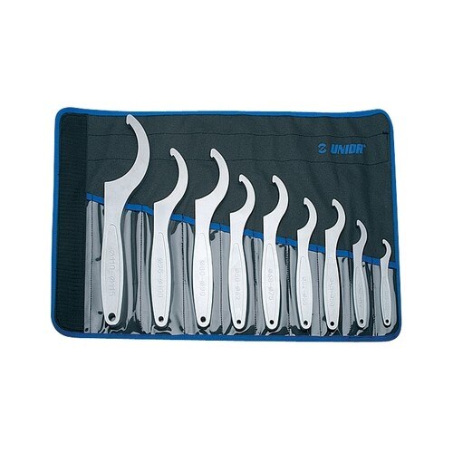 Set de chei cu ghiara Unior in husa, 30-115, 9 piese